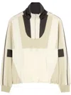 PALM ANGELS PALM ANGELS COLOR BLOCK HALF ZIP JACKET