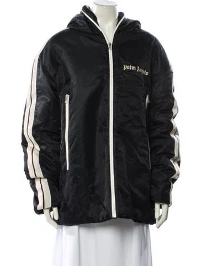 Pre-owned Palm Angels Colorblock Pattern Jacket W/ Tags In Black