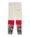 Palm Angels Colour-block Logo-print Track Pants In White