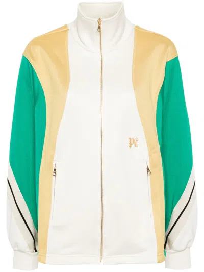 PALM ANGELS COLOUR-BLOCK TRACK JACKET