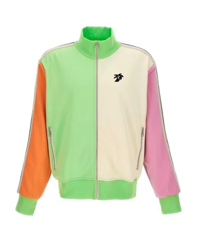 PALM ANGELS PALM ANGELS COLOURBLOCK ZIPPED TRACK JACKET