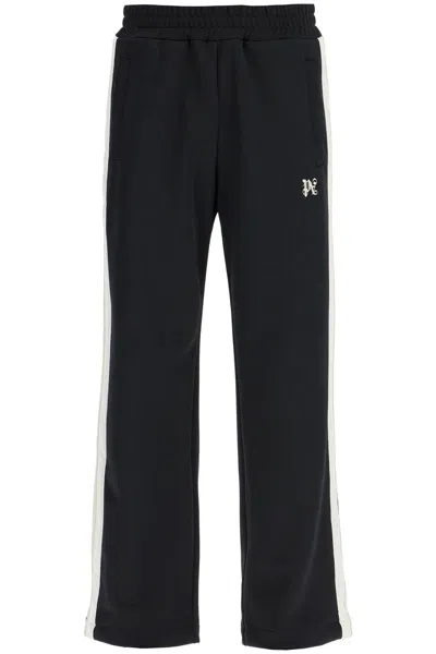 Palm Angels Monogram Track Pants In Black