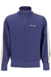 Palm Angels Track Jacket With Zipper In Blue