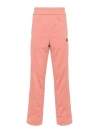 PALM ANGELS CORAL PINK CARGO PANTS