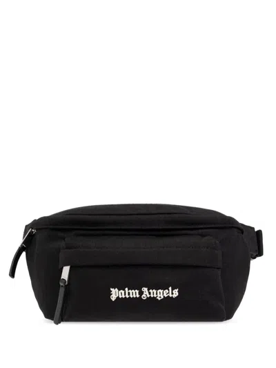 Palm Angels Cordura Classic Logo Fannypack Belt Bag In Multicolor