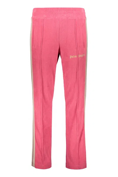 Palm Angels Corduroy Trousers In Pink