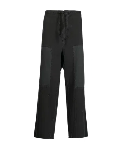 Palm Angels Corset Trousers In Black