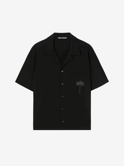 PALM ANGELS PALM ANGELS COTTON BOWLING SHIRT
