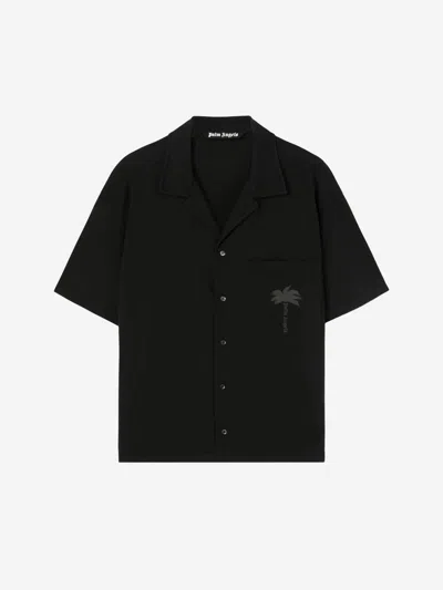 PALM ANGELS PALM ANGELS COTTON BOWLING SHIRT