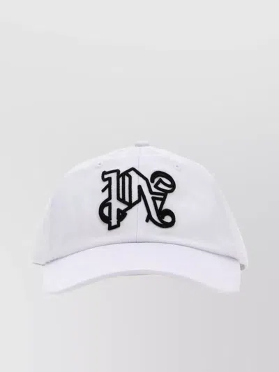 Palm Angels Cotton Cap With Stylish Curved Visor