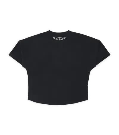 Palm Angels Kids' Cotton Classic Logo T-shirt In Black