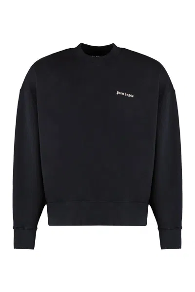 PALM ANGELS PALM ANGELS COTTON CREW-NECK SWEATSHIRT