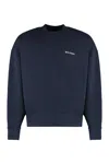 Palm Angels Men's Cotton Crew-neck Sweatshirt