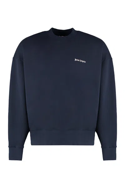 PALM ANGELS PALM ANGELS COTTON CREW-NECK SWEATSHIRT