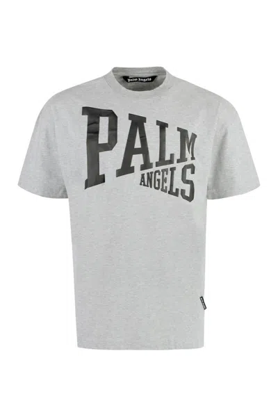 PALM ANGELS PALM ANGELS COTTON CREW-NECK T-SHIRT