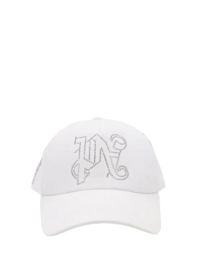 Palm Angels Hat In White