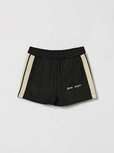 Palm Angels Shorts Kids Color Black In Multi