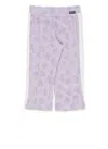 Palm Angels Cotton Pants In Purple