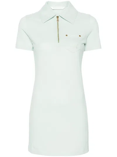 Palm Angels Piquet Mini Polo Dress In 5151