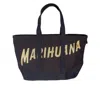 Palm Angels Cotton Shoulder Women's Bag In Blue