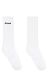 PALM ANGELS COTTON SOCKS WITH LOGO