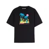 Palm Angels Burning Oasis Slim Fit Graphic T-shirt