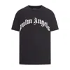 Palm Angels Relaxed-fit T-shirt With Bold Graphic Print In Black