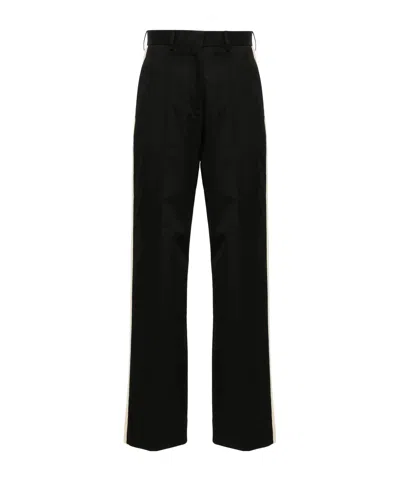 PALM ANGELS COTTON TROUSERS