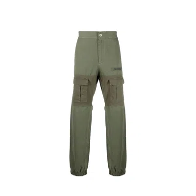 PALM ANGELS COTTON TROUSERS