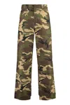 Palm Angels Camouflage Printed Pants In Multicolor