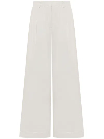 PALM ANGELS COTTON TROUSERS