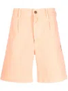 PALM ANGELS COTTON-TWILL BERMUDA SHORTS