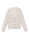 Palm Angels Cardigan In White