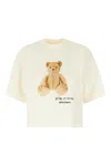 Palm Angels Bear In Mind Bear Printed T-shirt In White