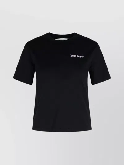 Palm Angels Black Cotton Oversize T-shirt