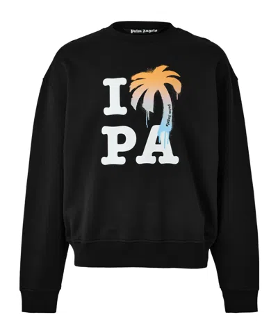 PALM ANGELS CREW NECK SWEATSHIRT