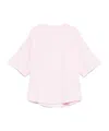 Palm Angels Crew Neck T-shirt In Pink