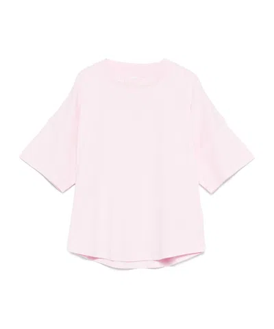 Palm Angels Crew Neck T-shirt In Pink