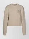 Palm Angels Monogram Embellished Knitted Jumper
