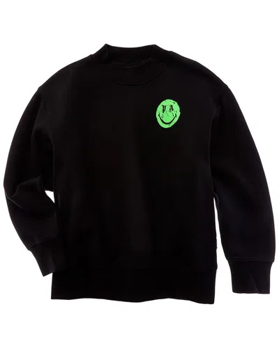 Palm Angels Crewneck Sweatshirt In Black