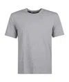 Palm Angels Crewneck T-shirt In Gray