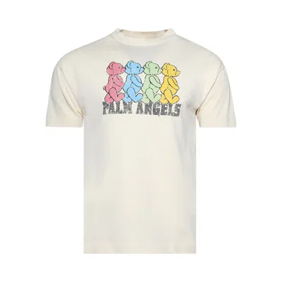 Pre-owned Palm Angels Crossroads Bears Tee 'ivory' | White | Men's Size S