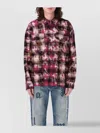 Palm Angels Curved-logo Check Shirt