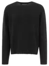 Palm Angels Men Curved Logo Sweater Knit Round Neck