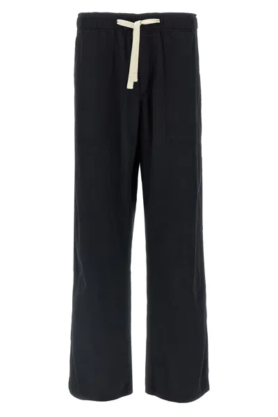 PALM ANGELS PALM ANGELS 'CURVED LOGO' PANTS