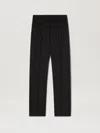 Palm Angels Elastic Waist Sweatpants In 1003 Black - Off White
