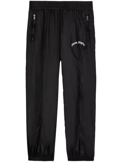 PALM ANGELS PALM ANGELS CURVED LOGO TRACK PANTS