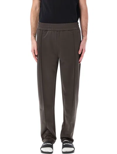 PALM ANGELS PALM ANGELS CURVED LOGO TRACK PANTS
