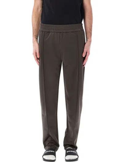 PALM ANGELS PALM ANGELS CURVED LOGO TRACK PANTS