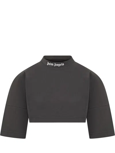 PALM ANGELS PALM ANGELS CURVED MINI TEE